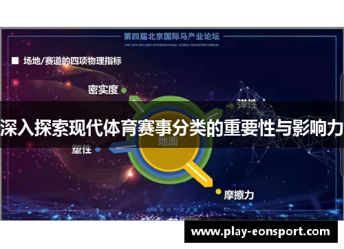 深入探索现代体育赛事分类的重要性与影响力
